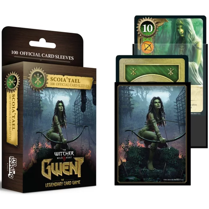 Gwent : Protège-cartes - Faction Scoia'tael - Lot de 100