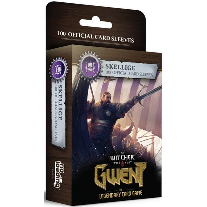 Gwent : Protège-cartes - Faction Skellige - Lot de 100