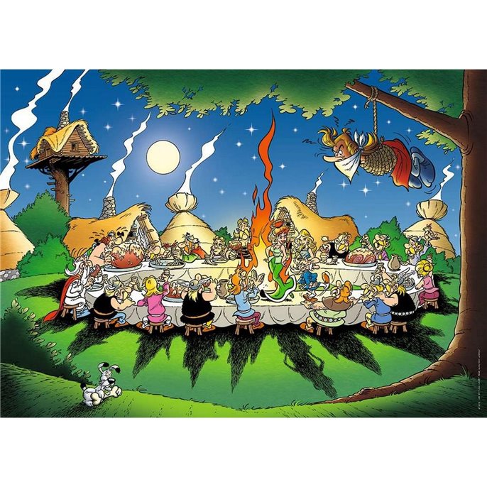 Puzzle : 1500 pièces - Le banquet d'Astérix