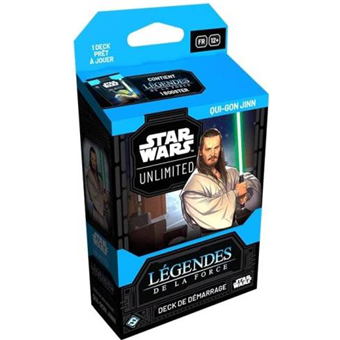Star Wars Unlimited : Légendes de la Force - Deck Qui-Gon Jinn