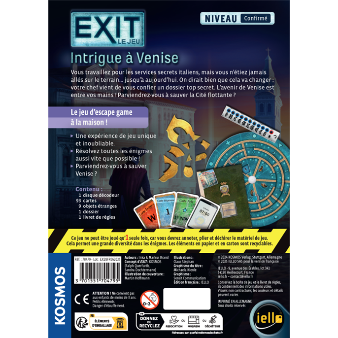 Exit : Intrigue à Venise