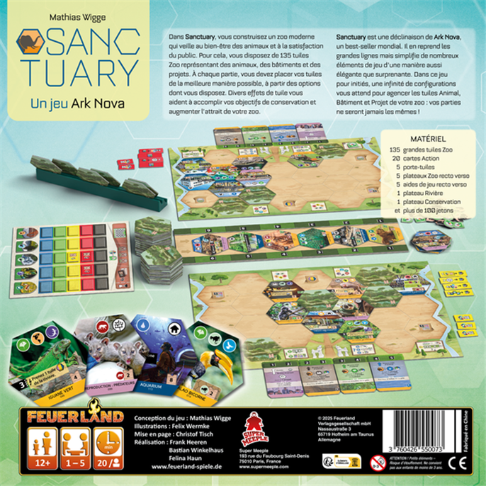 Sanctuary - Un jeu Ark Nova