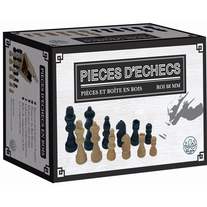 Échecs : Pièces d'échecs T4