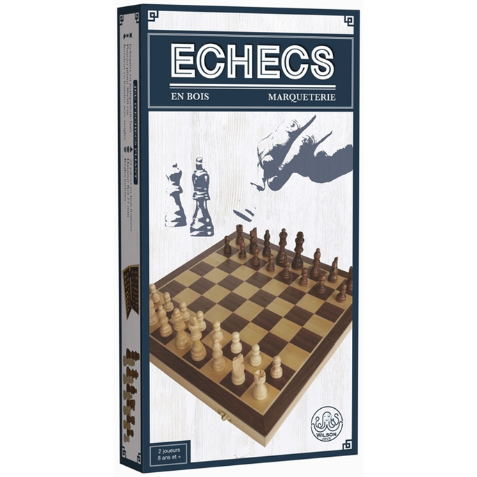 Échecs : Coffret pliant 38cm
