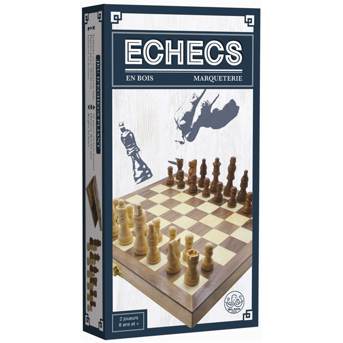 Échecs : Coffret pliant 28cm