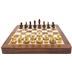 Échecs : Coffret en bois pliant 28cm - Pièces magnétiques