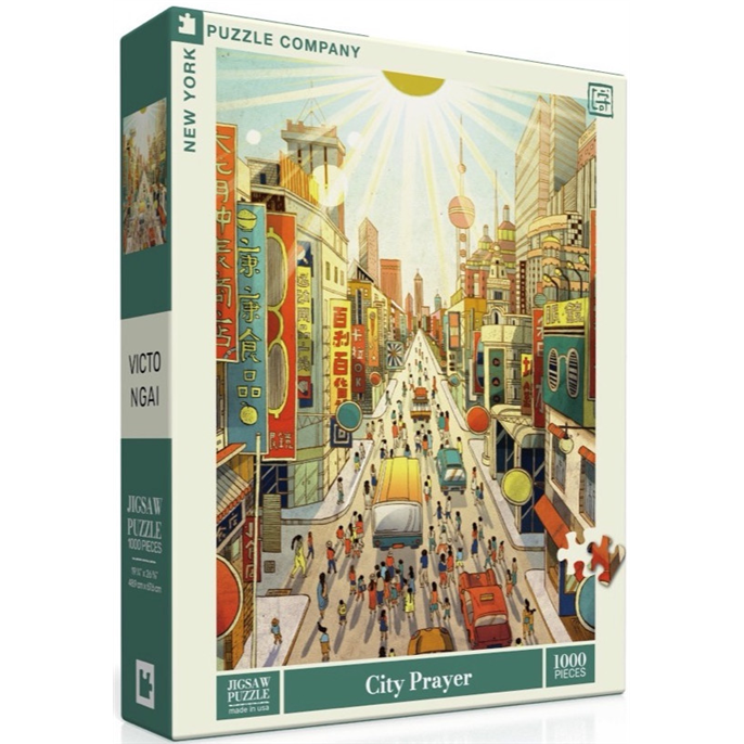 Puzzle : 1000 pièces - Victor Ngai - City Prayer