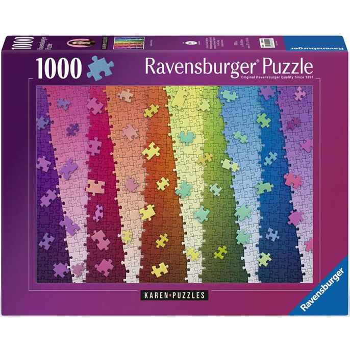 Puzzle : 1000 pièces - Couleurs sur Couleurs
