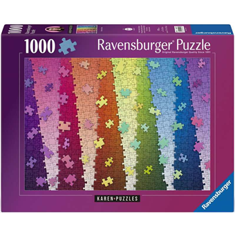 Puzzle : 1000 pièces - Couleurs sur Couleurs