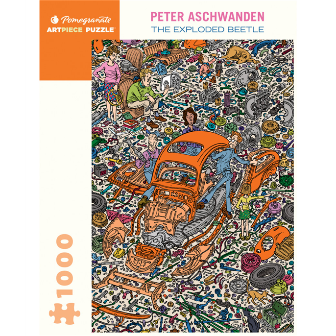 Puzzle : 1000 pièces - Aschwanden- The Exploded Beetle