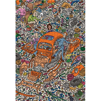 Puzzle : 1000 pièces - Aschwanden- The Exploded Beetle