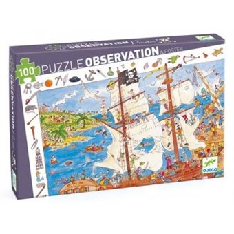 Puzzle : 100 pièces - Les Pirates