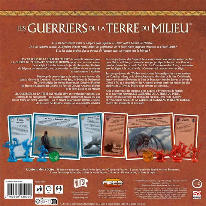 La Guerre de l'Anneau : Les Guerriers de la Terre du Milieu