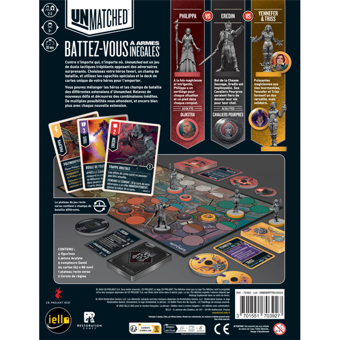 Unmatched - The Witcher : La Chute des Royaumes