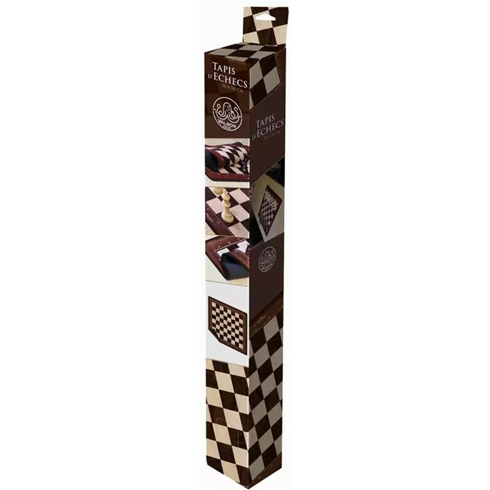 Échecs : Tapis néoprène Bois T5