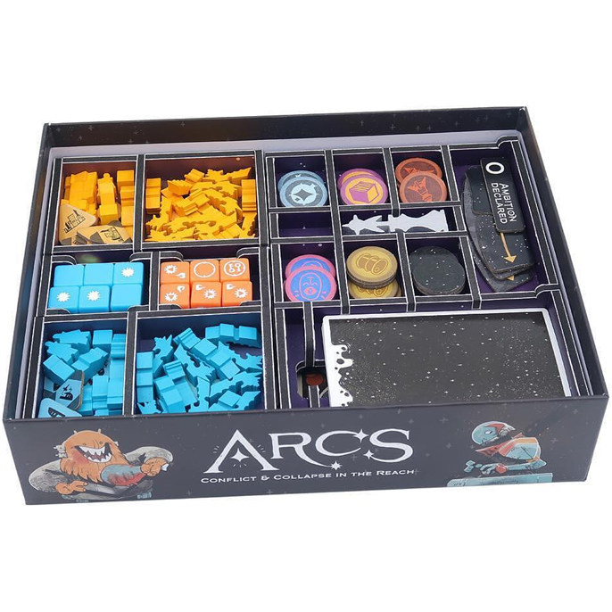 Arcs : Insert en carton plume