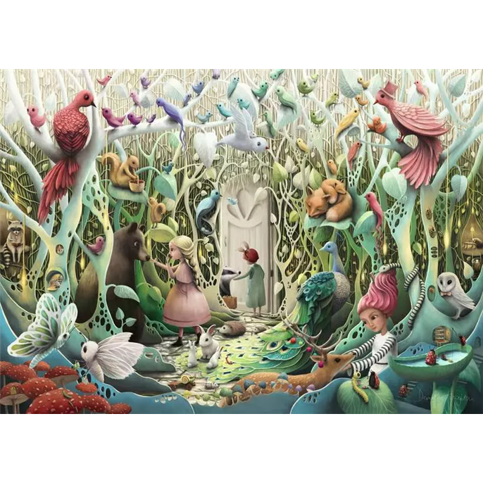 Puzzle : 1000 pièces - Le jardin secret - Demelsa Haughton