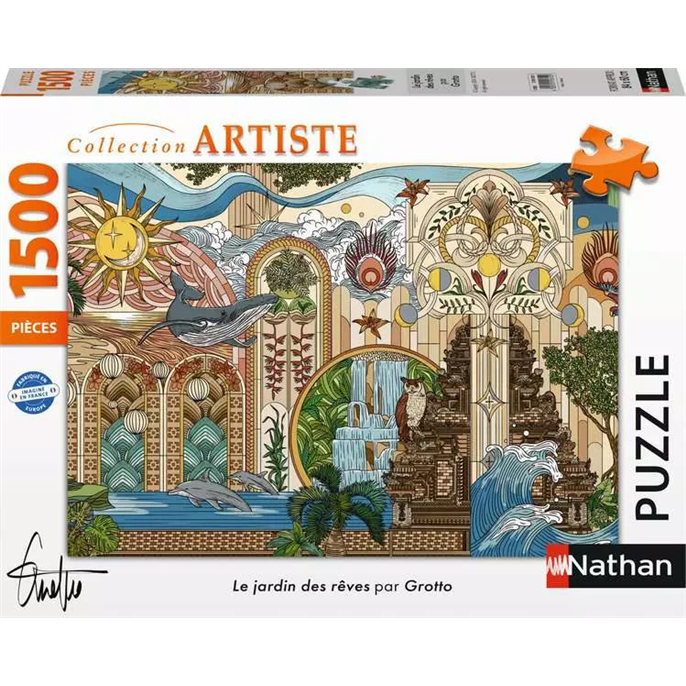 Puzzle : 1000 pièces - Le jardin des rêves