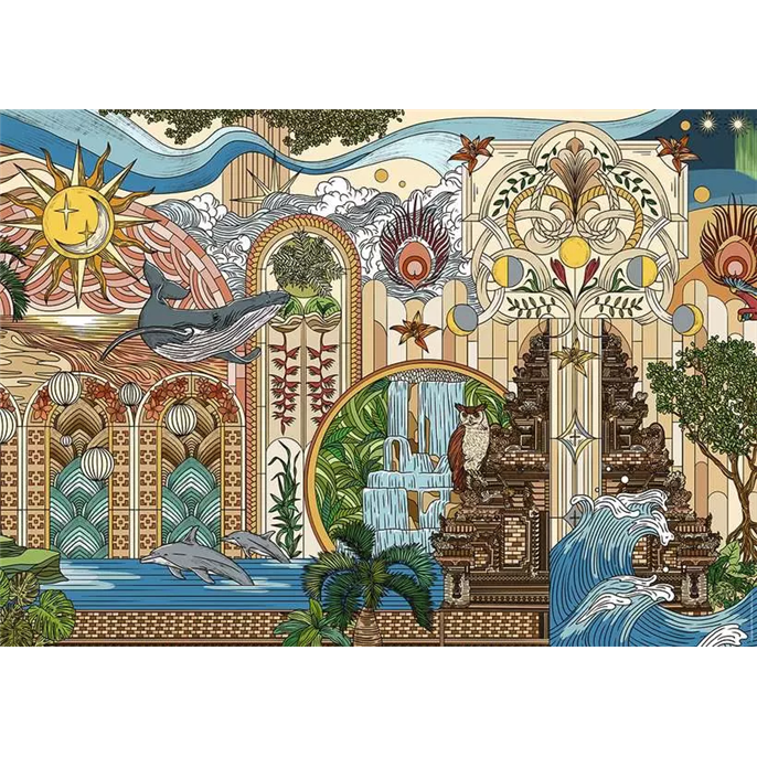Puzzle : 1000 pièces - Le jardin des rêves