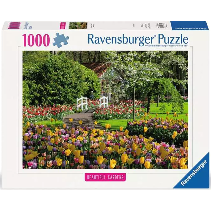 Puzzle : 1000 pièces - Jardins de Keukenhof, Pays-Bas