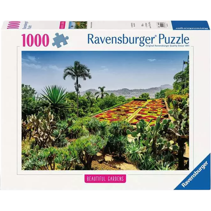 Puzzle : 1000 pièces - Jardin botanique, Madère