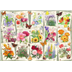 Puzzle : 1000 pièces - Affiches de fleurs de jardin