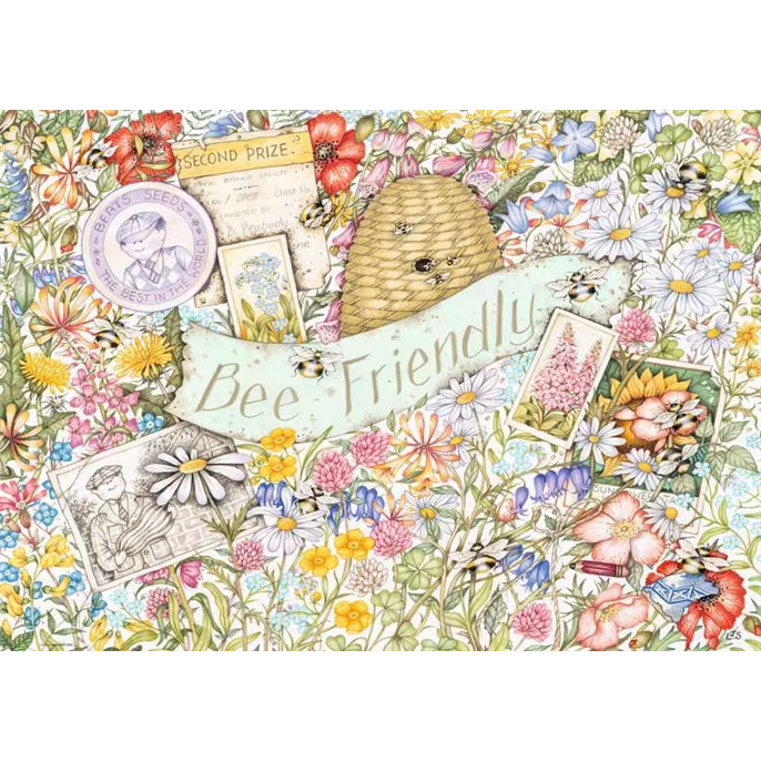 Puzzle : 1000 pièces - Amis des abeilles