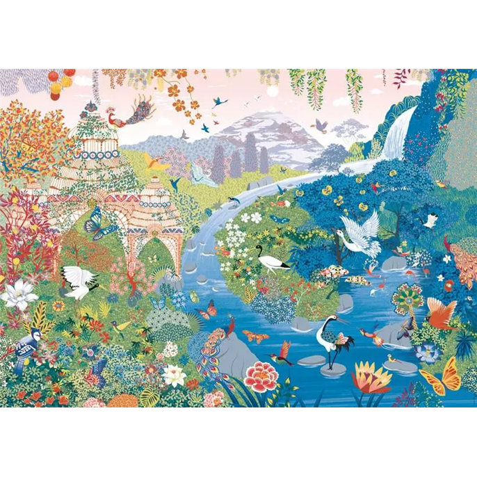 Puzzle : 1500 pièces - Jardin enchanté - Peggy Nille
