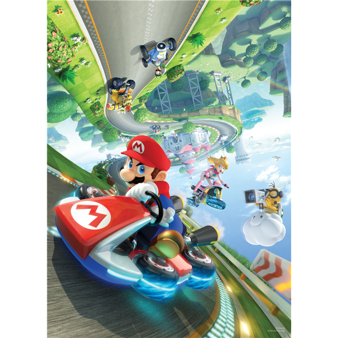 Puzzle : 1000 pièces - Mario Kart Anti-Gravity