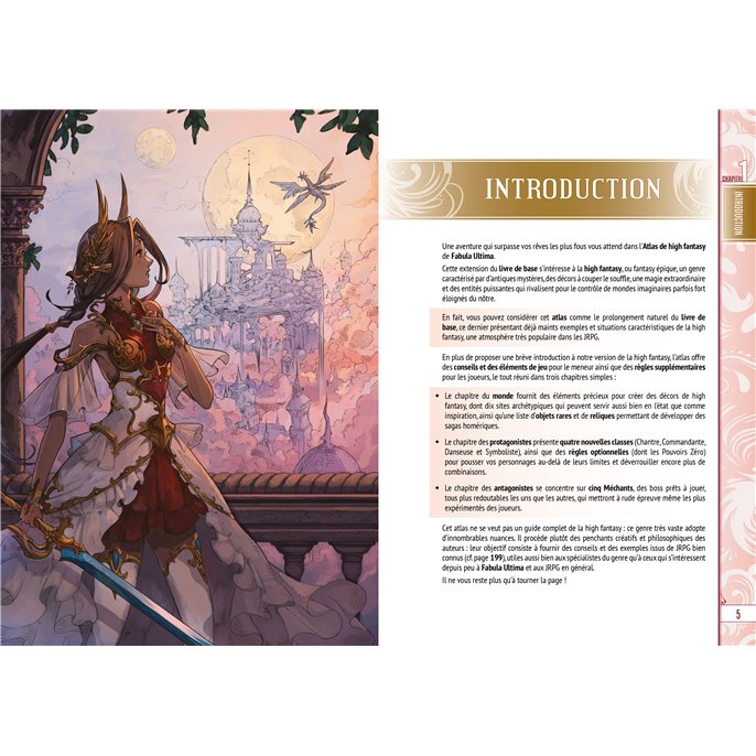 Fabula Ultima : Atlas de High Fantasy