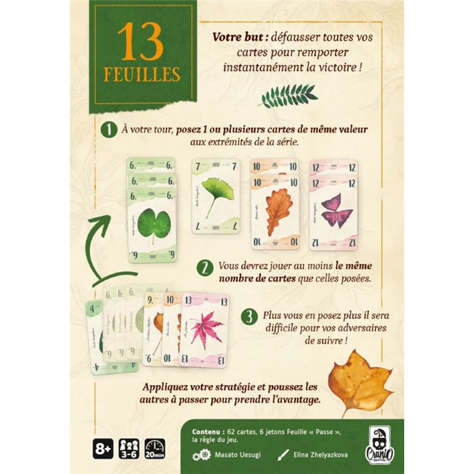 13 Feuilles