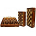 Echecs : Coffret Magnétique en Bois de 30cm