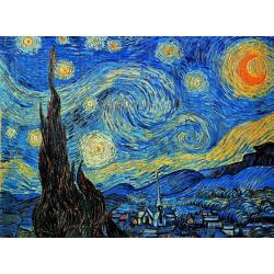 Puzzle : 1000 pièces - Vincent Van Gogh - Nuit Étoilée