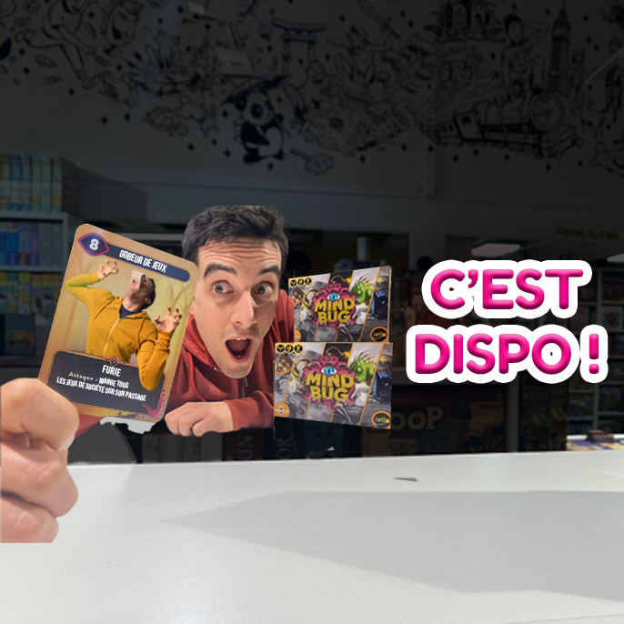 C'est Dispo ! - Mindbug, Orléans Roll&Write, Pagan, Triqueta