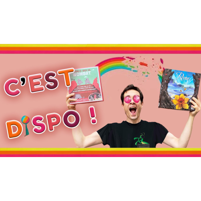 C'est Dispo ! Mantis, Branle-bas le wombat, Revive, The Warp...