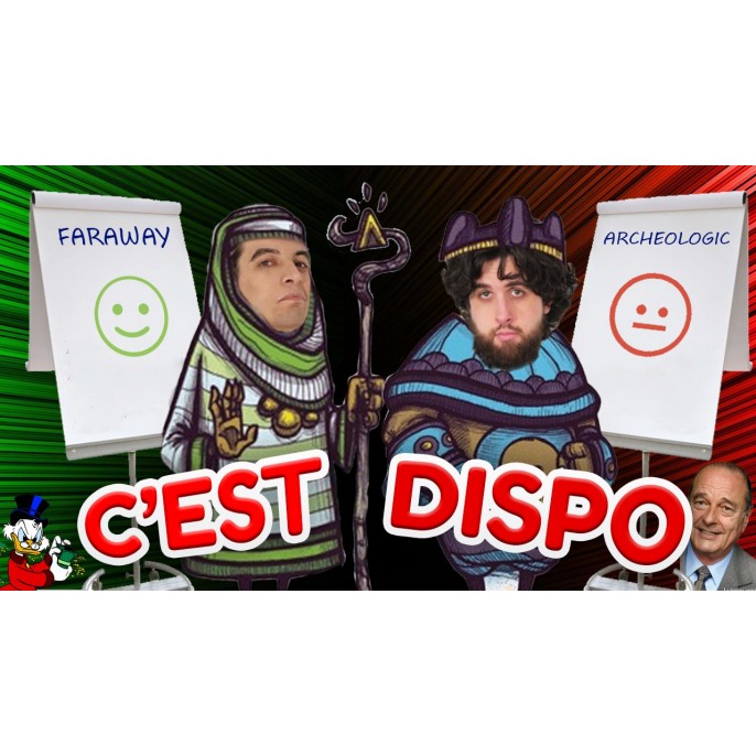 C'est Dispo ! - Faraway, Archeologic, Dixit Disney, Calendriers de l'avent Exit & Pokemon