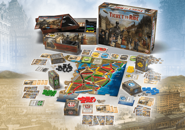 Les aventuriers du rail légende de l’ouest